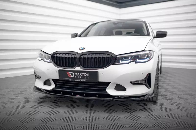 Maxton Design Frontlippe V.2 für BMW 3er Sport Line / Luxury Line G20 / G21 Hochglanz schwarz – Ansicht 1
