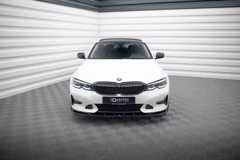 Maxton Design Frontlippe V.2 für BMW 3er Sport Line / Luxury Line G20 / G21 Hochglanz schwarz – Ansicht 2