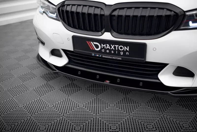 Maxton Design Frontlippe V.2 für BMW 3er Sport Line / Luxury Line G20 / G21 Hochglanz schwarz – Ansicht 3