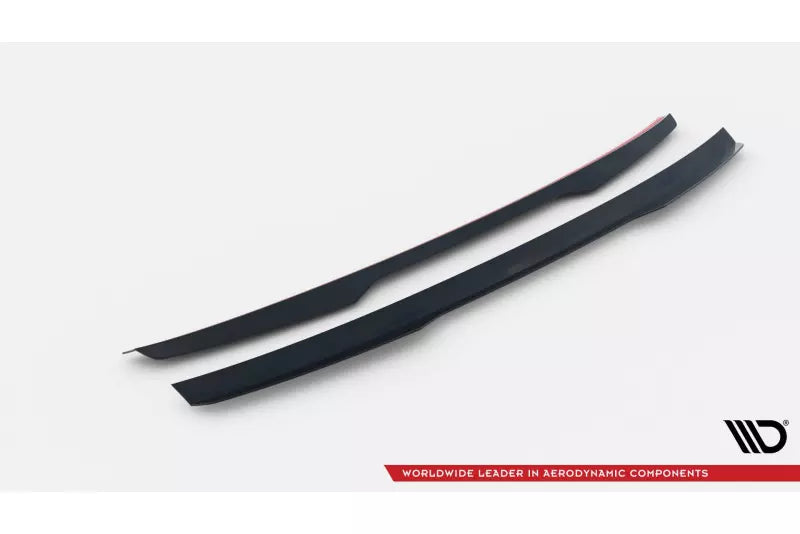 Maxton Design Heckspoiler Lippe V.2 für BMW 3er Coupe E46 Hochglanz schwarz – Ansicht 4