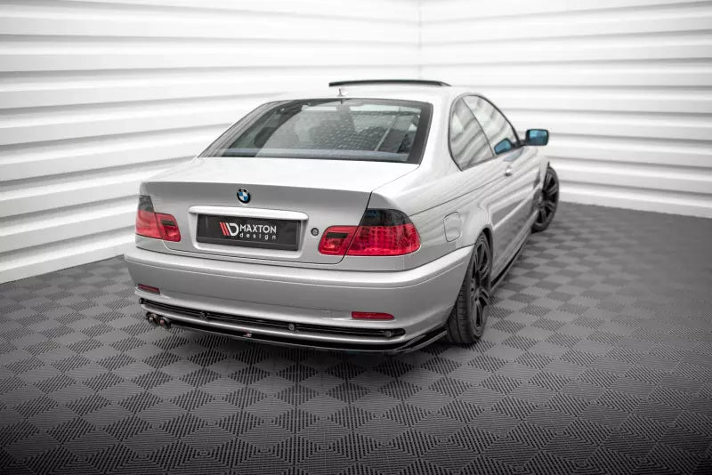 Maxton Design Diffusor Flaps für BMW 3er Coupe E46 Hochglanz schwarz – Ansicht 1