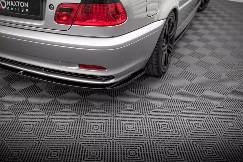 Maxton Design Diffusor Flaps für BMW 3er Coupe E46 Hochglanz schwarz – Ansicht 2