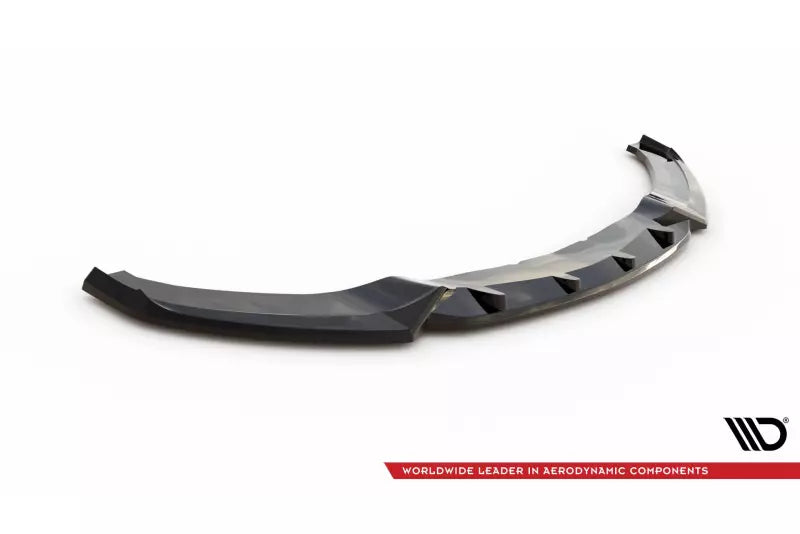 Maxton Design Frontlippe V.3 für BMW 4er F32 F33 F36 M-Paket Hochglanz schwarz – Ansicht 4