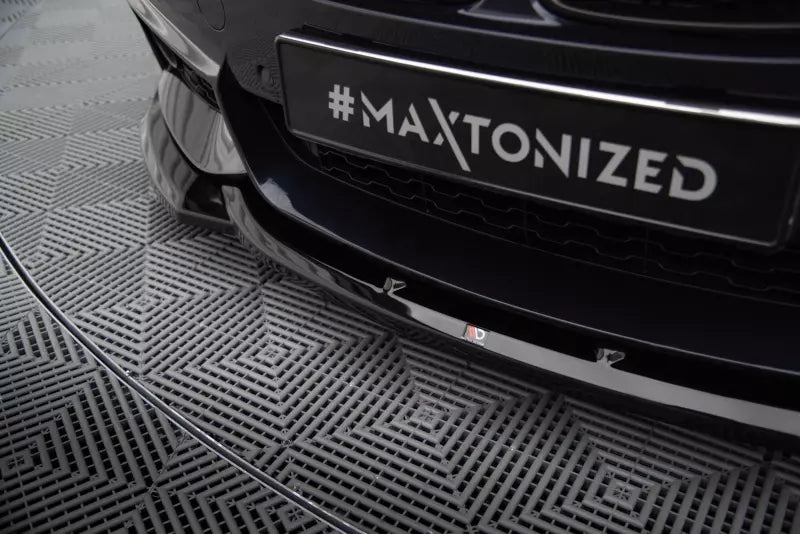 Maxton Design Frontlippe V.6 für BMW 4er F32 F36 F33 M-Paket Hochglanz schwarz – Ansicht 3