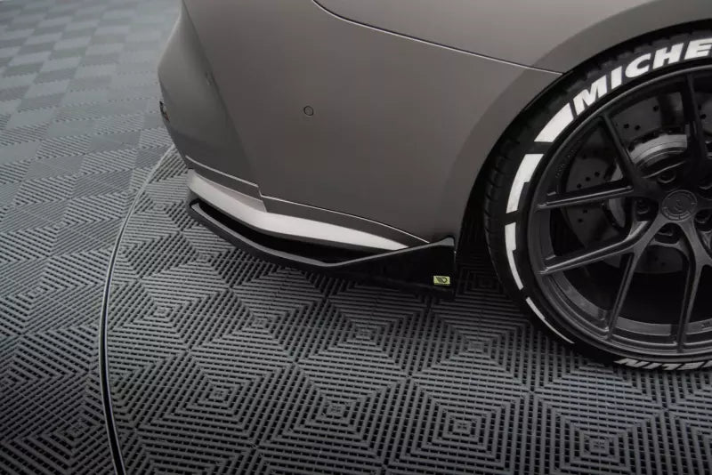 Maxton Design Diffusor Flaps V.3 für CSL Look BMW M4 G82 Hochglanz schwarz – Ansicht 2