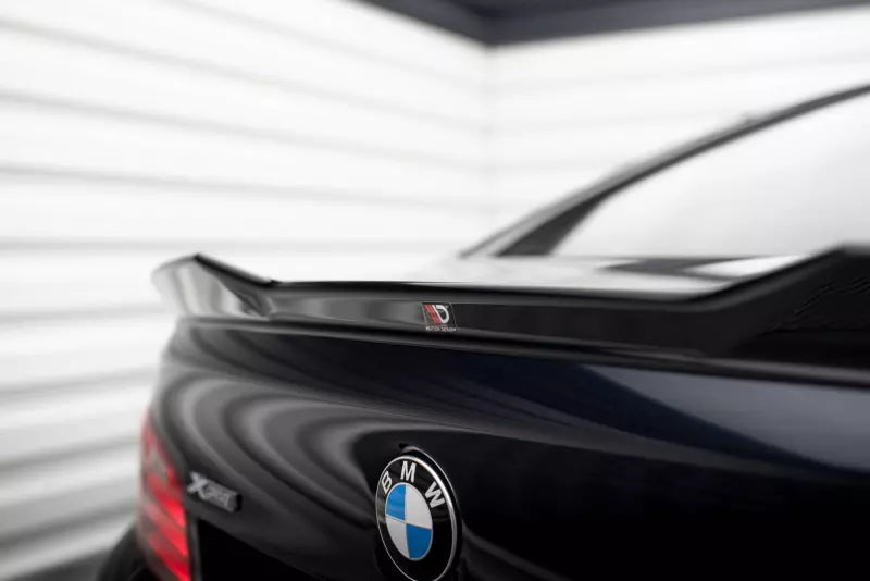 Maxton Design Heckspoiler 3D für BMW 5er M-Paket F10 Hochglanz schwarz – Ansicht 3