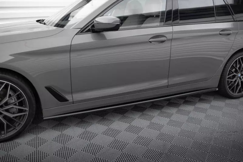 Maxton Design Seitenschweller (Paar) für BMW 5er G30 / G31 Facelift Hochglanz schwarz – Ansicht 1
