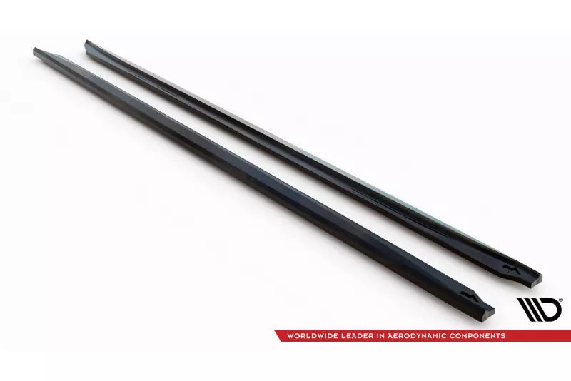 Maxton Design Seitenschweller (Paar) für BMW 5er G30 / G31 Facelift Hochglanz schwarz – Ansicht 4