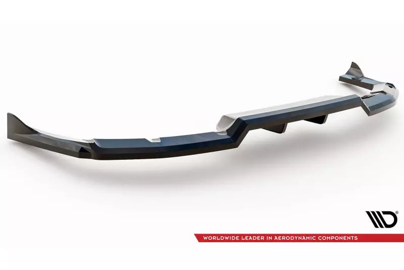 Maxton Design mittlerer Heckdiffusor DTM Look für BMW iX M-Paket i20 Hochglanz schwarz – Ansicht 4