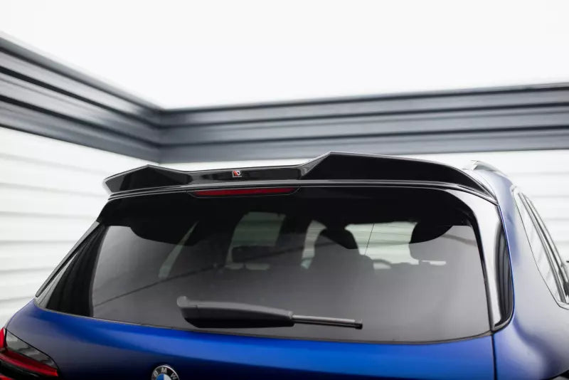 Maxton Design Heckspoiler 3D für BMW X5 M-Paket G05 Facelift Hochglanz schwarz – Ansicht 1