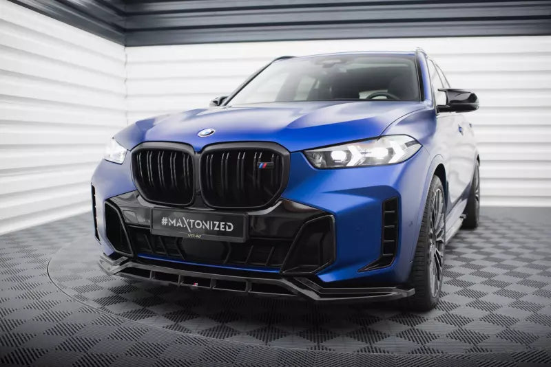 Maxton Design Frontlippe für BMW X5 M-Paket G05 Facelift Hochglanz schwarz – Ansicht 1