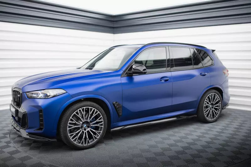 Maxton Design Seitenschweller (Paar) für BMW X5 M-Paket G05 Facelift Hochglanz schwarz – Ansicht 2
