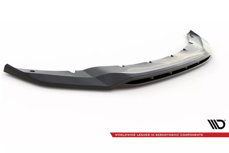 Maxton Design Frontlippe V.2 für BMW X5 M-Paket F15 Hochglanz schwarz – Ansicht 4