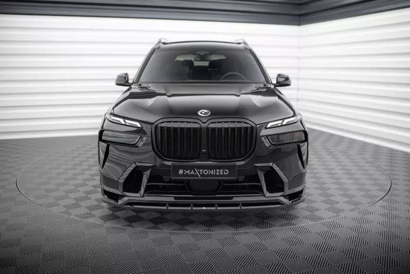 Maxton Design Frontlippe für BMW X7 M-Paket G07 Facelift Hochglanz schwarz – Ansicht 2