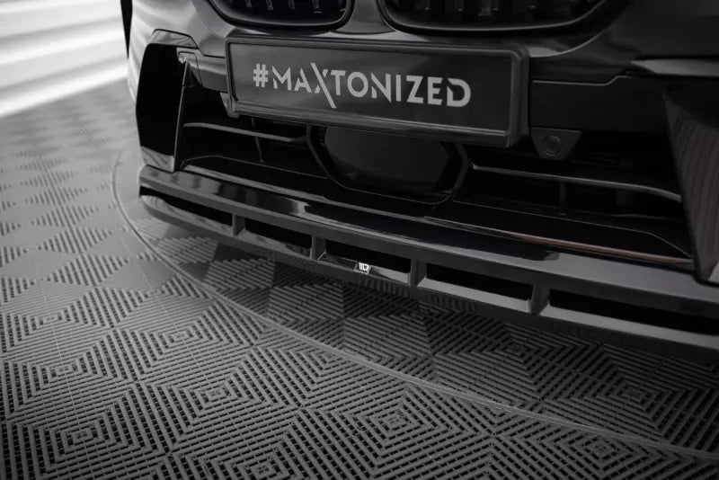 Maxton Design Frontlippe für BMW X7 M-Paket G07 Facelift Hochglanz schwarz – Ansicht 3