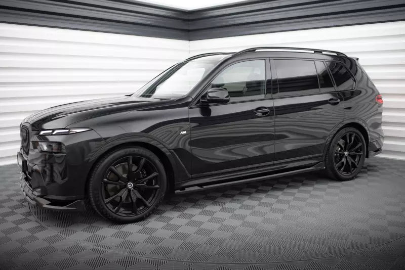 Maxton Design Seitenschweller (Paar) für BMW X7 M-Paket G07 Facelift Hochglanz schwarz – Ansicht 3