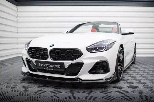 Maxton Design Frontlippe für BMW Z4 M40i / M-Paket G29 Facelift Hochglanz schwarz – Ansicht 1