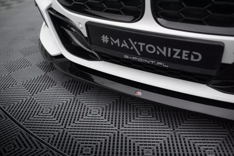 Maxton Design Frontlippe für BMW Z4 M40i / M-Paket G29 Facelift Hochglanz schwarz – Ansicht 2