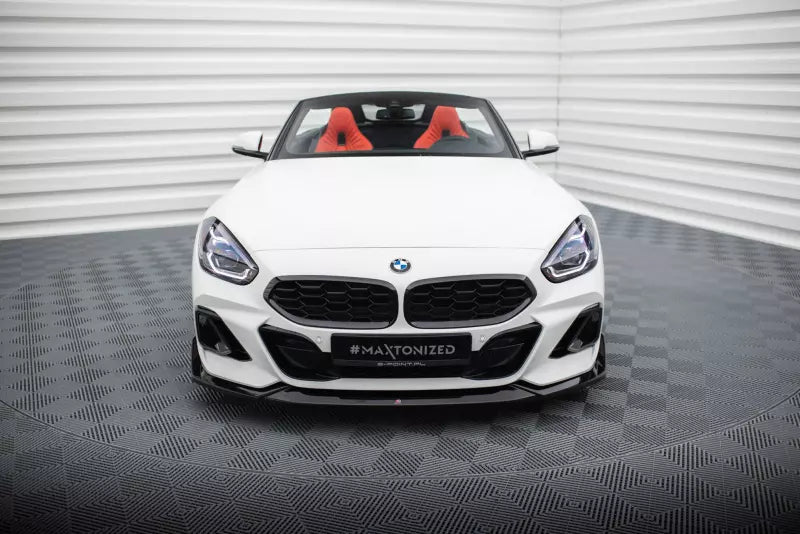 Maxton Design Frontlippe für BMW Z4 M40i / M-Paket G29 Facelift Hochglanz schwarz – Ansicht 3