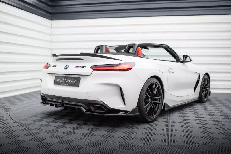 Maxton Design mittlerer Heckdiffusor DTM Look für BMW Z4 M40i G29 Hochglanz schwarz – Ansicht 4