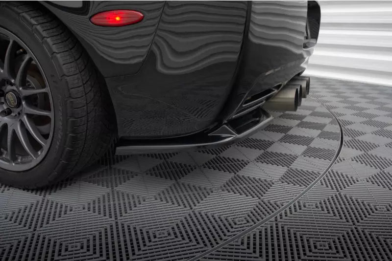Maxton Design Diffusor Flaps für Chevrolet Corvette C5 Hochglanz schwarz – Ansicht 2