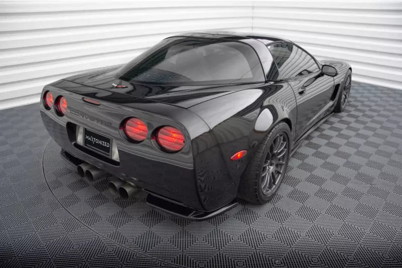 Maxton Design Diffusor Flaps für Chevrolet Corvette C5 Hochglanz schwarz – Ansicht 3