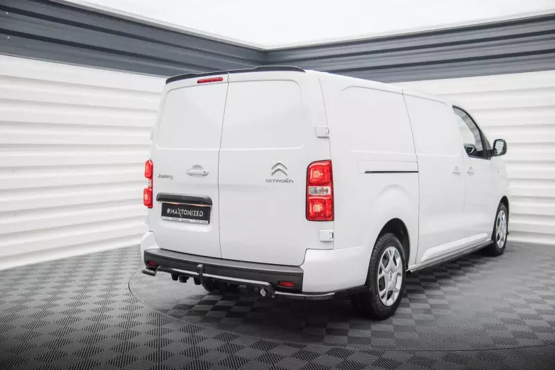 Maxton Design Heckspoiler Lippe für Citroen Jumpy Mk3 Hochglanz schwarz – Ansicht 3