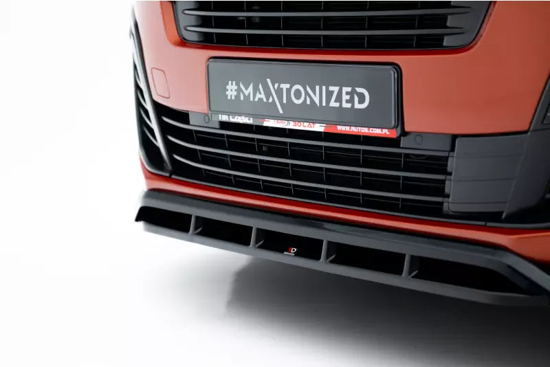 Maxton Design Frontlippe für Citroen Jumpy Mk3 Hochglanz schwarz – Ansicht 3