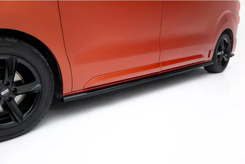 Maxton Design Seitenschweller (Paar) für Citroen Jumpy Mk3 Hochglanz schwarz – Ansicht 1