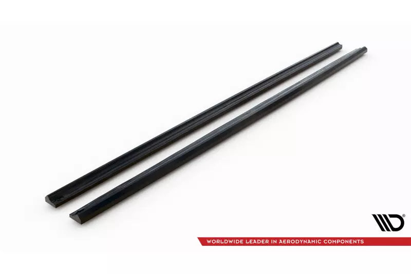 Maxton Design Seitenschweller (Paar) für Citroen Jumpy Mk3 Hochglanz schwarz – Ansicht 4