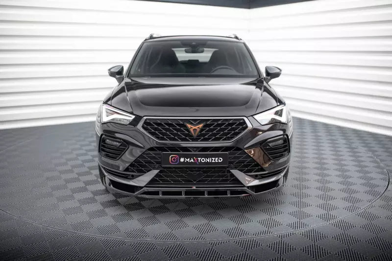 Maxton Design Frontlippe für Cupra Ateca Mk1 Facelift Hochglanz schwarz – Ansicht 2