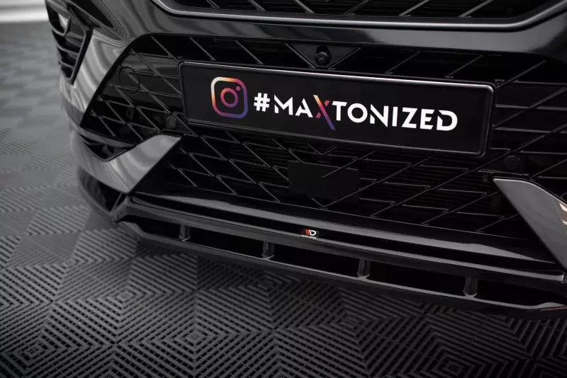 Maxton Design Frontlippe für Cupra Ateca Mk1 Facelift Hochglanz schwarz – Ansicht 3