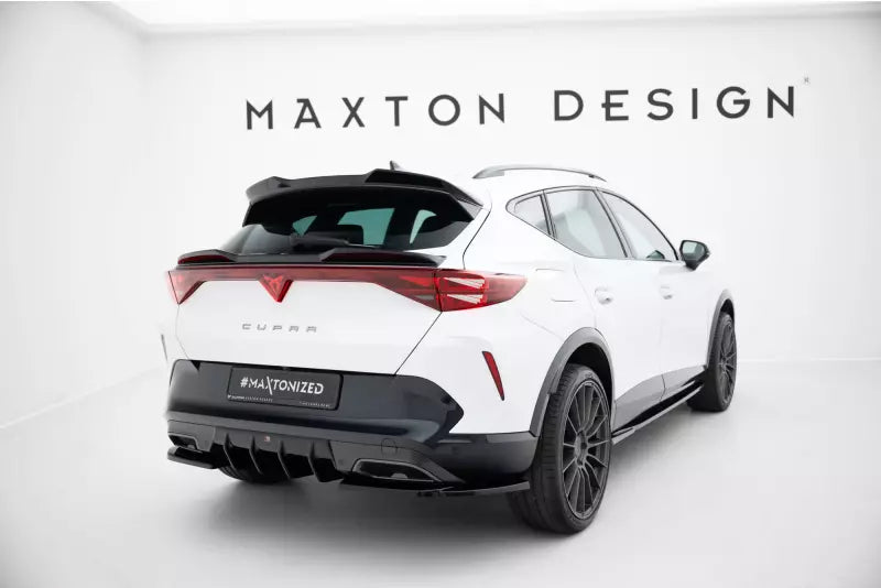 Maxton Design Heckspoiler 3D für Cupra Formentor Mk1 Hochglanz schwarz – Ansicht 3