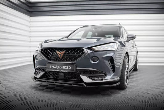 Maxton Design Frontlippe V.5 für Cupra Formentor Mk1 Hochglanz schwarz – Ansicht 1