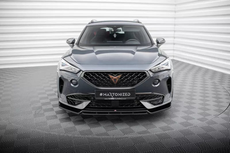 Maxton Design Frontlippe V.5 für Cupra Formentor Mk1 Hochglanz schwarz – Ansicht 2