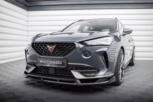 Maxton Design Frontlippe V.4 für Cupra Formentor Mk1 Hochglanz schwarz – Ansicht 1