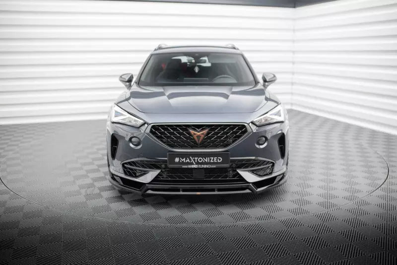Maxton Design Frontlippe V.4 für Cupra Formentor Mk1 Hochglanz schwarz – Ansicht 2