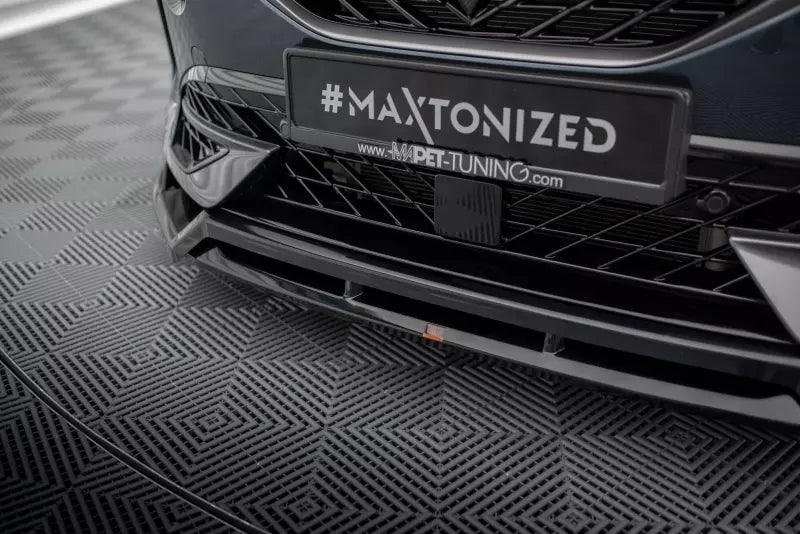 Maxton Design Frontlippe V.4 für Cupra Formentor Mk1 Hochglanz schwarz – Ansicht 3