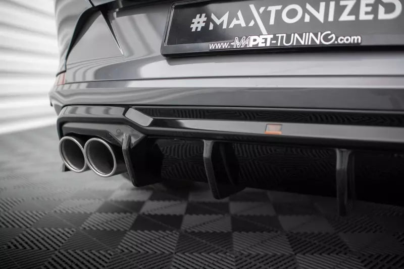 Maxton Design Heckdiffusor mit Sportauspuff Attrappe Schwarz Cupra Formentor Mk1 – Ansicht 3