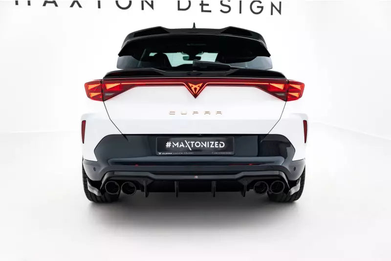 Maxton Design Heckdiffusor mit Sportauspuff Attrappe Chrom Cupra Formentor Mk1 – Ansicht 1