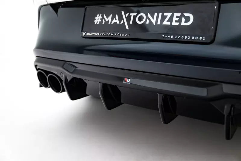 Maxton Design Heckdiffusor mit Sportauspuff Attrappe Chrom Cupra Formentor Mk1 – Ansicht 4