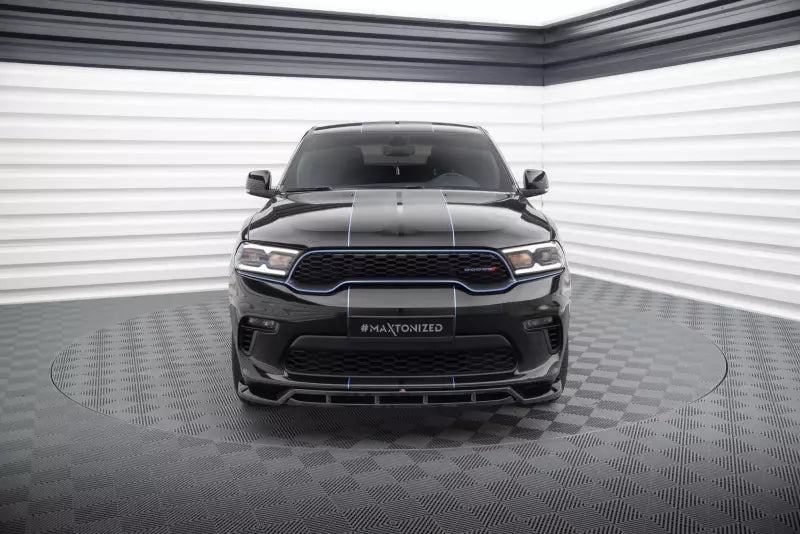 Maxton Design Frontlippe für Dodge Durango Mk3 Facelift Hochglanz schwarz – Ansicht 2