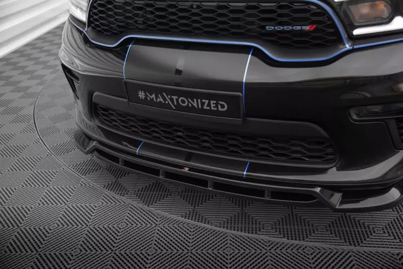 Maxton Design Frontlippe für Dodge Durango Mk3 Facelift Hochglanz schwarz – Ansicht 3