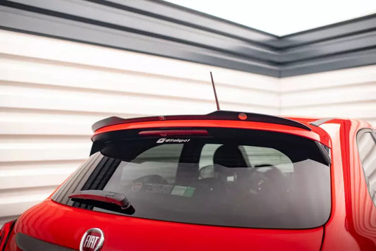 Maxton Design Heckspoiler Lippe für Fiat 500X Sport Mk1 Facelift Hochglanz schwarz – Ansicht 1