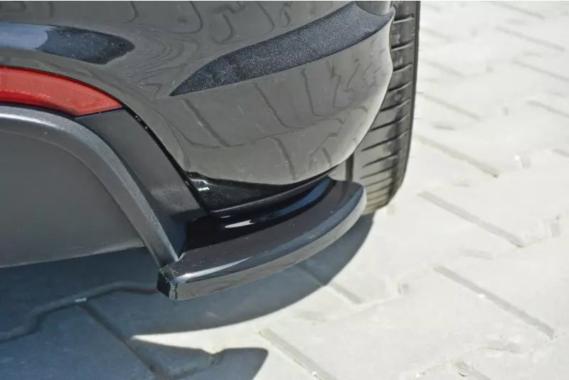 Maxton Design Diffusor Flaps für Fiat Punto Evo Abarth Hochglanz schwarz Hochglanz schwarz – Ansicht 4