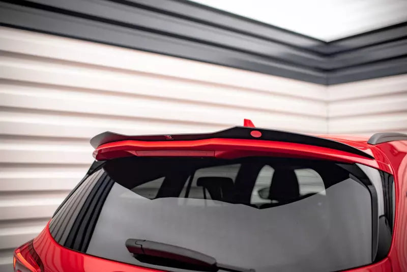 Maxton Design Heckspoiler Lippe V.2 für Ford Focus Kombi ST-Line Mk4 Hochglanz schwarz – Ansicht 1
