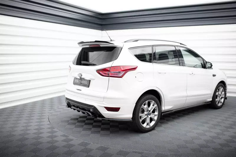 Maxton Design mittlerer Heckdiffusor DTM Look für Ford Kuga ST-Line Mk2 Hochglanz schwarz – Ansicht 2