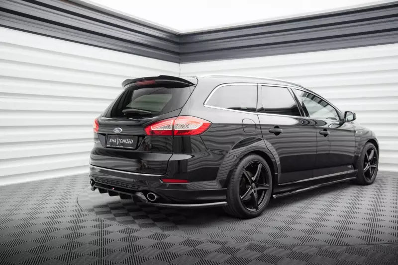 Maxton Design Heckspoiler Lippe für Ford Mondeo Kombi ST-Line Mk4 Facelift Hochglanz schwarz – Ansicht 2