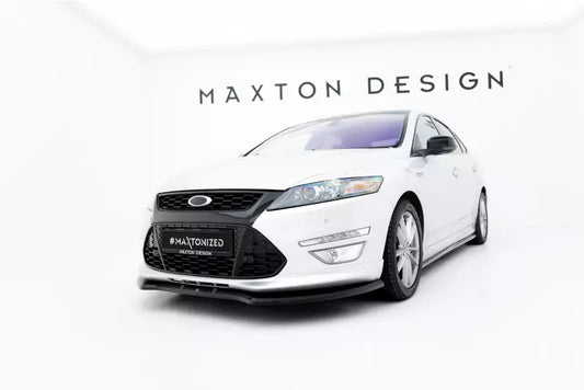 Maxton Design Frontlippe für Ford Mondeo ST-Line Mk4 Facelift Hochglanz schwarz – Ansicht 1