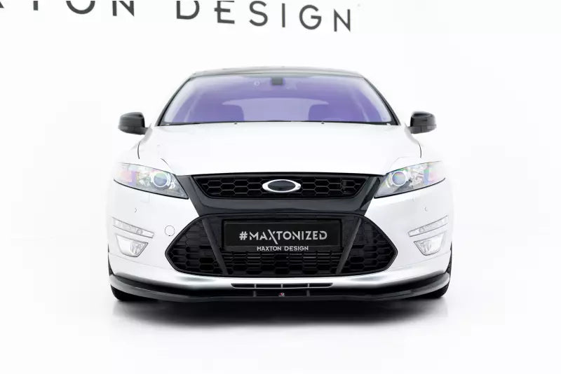 Maxton Design Frontlippe für Ford Mondeo ST-Line Mk4 Facelift Hochglanz schwarz – Ansicht 2